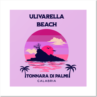 Ulivarella Beach Palmi Calabria Posters and Art